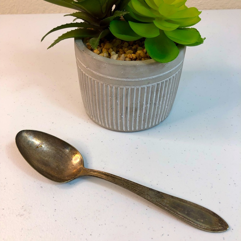 🥄 Vintage 1925 WM ROGERS & SON SILVER PLATE- AA, Antique Spoon